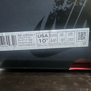 Retro Jordan one utility Q